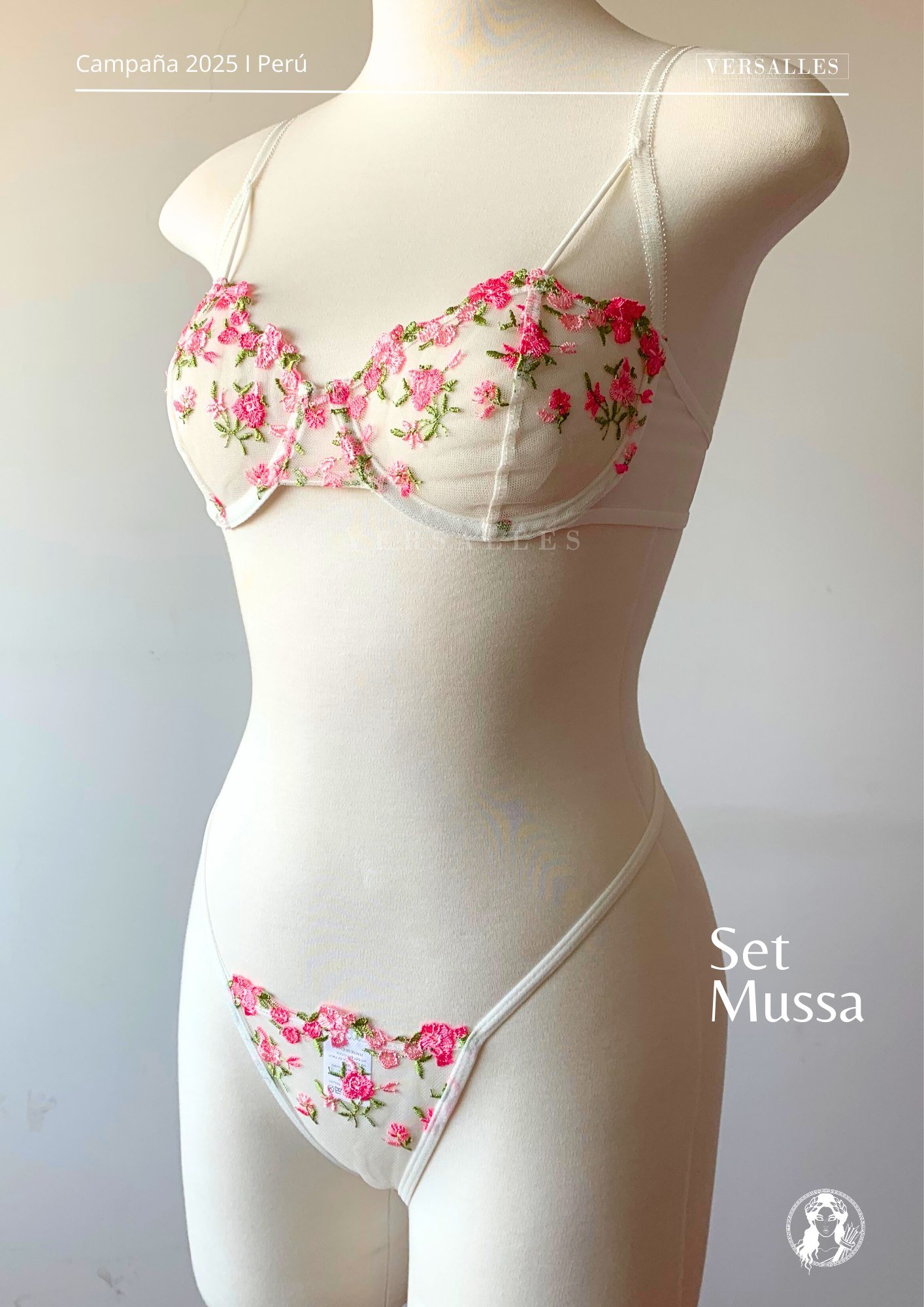 Set Mussa con Hilo Floral